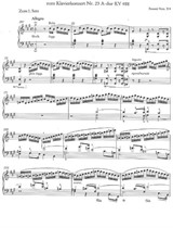 Cadenzas to Piano Concertos No.23-25 by Mozart by Ferruccio Busoni